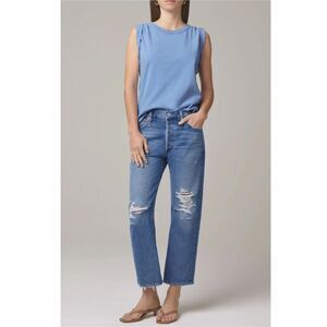 Citizens of Humanity Emery Jeans Women’s size 26 Denim High Rise Crop Vintage